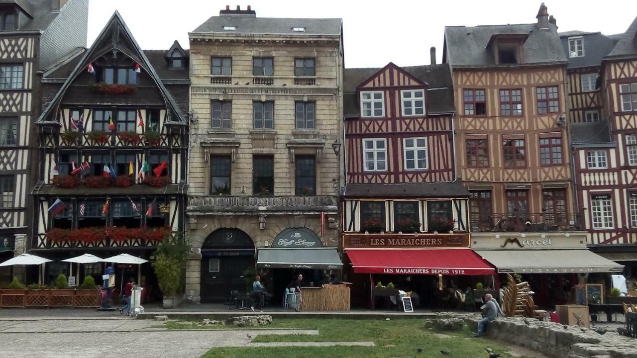 Between Historic Center And Quay, Ideal For Family Rouen Zewnętrze zdjęcie