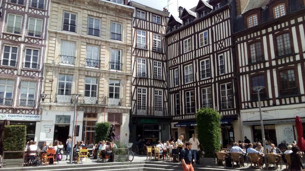 Between Historic Center And Quay, Ideal For Family Rouen Zewnętrze zdjęcie